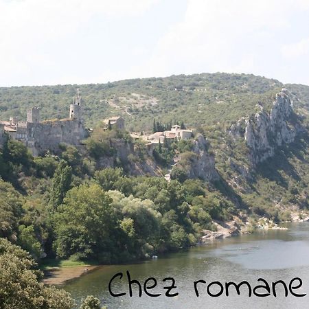 Bienvenue Chez Romane Aigueze Bagian luar foto