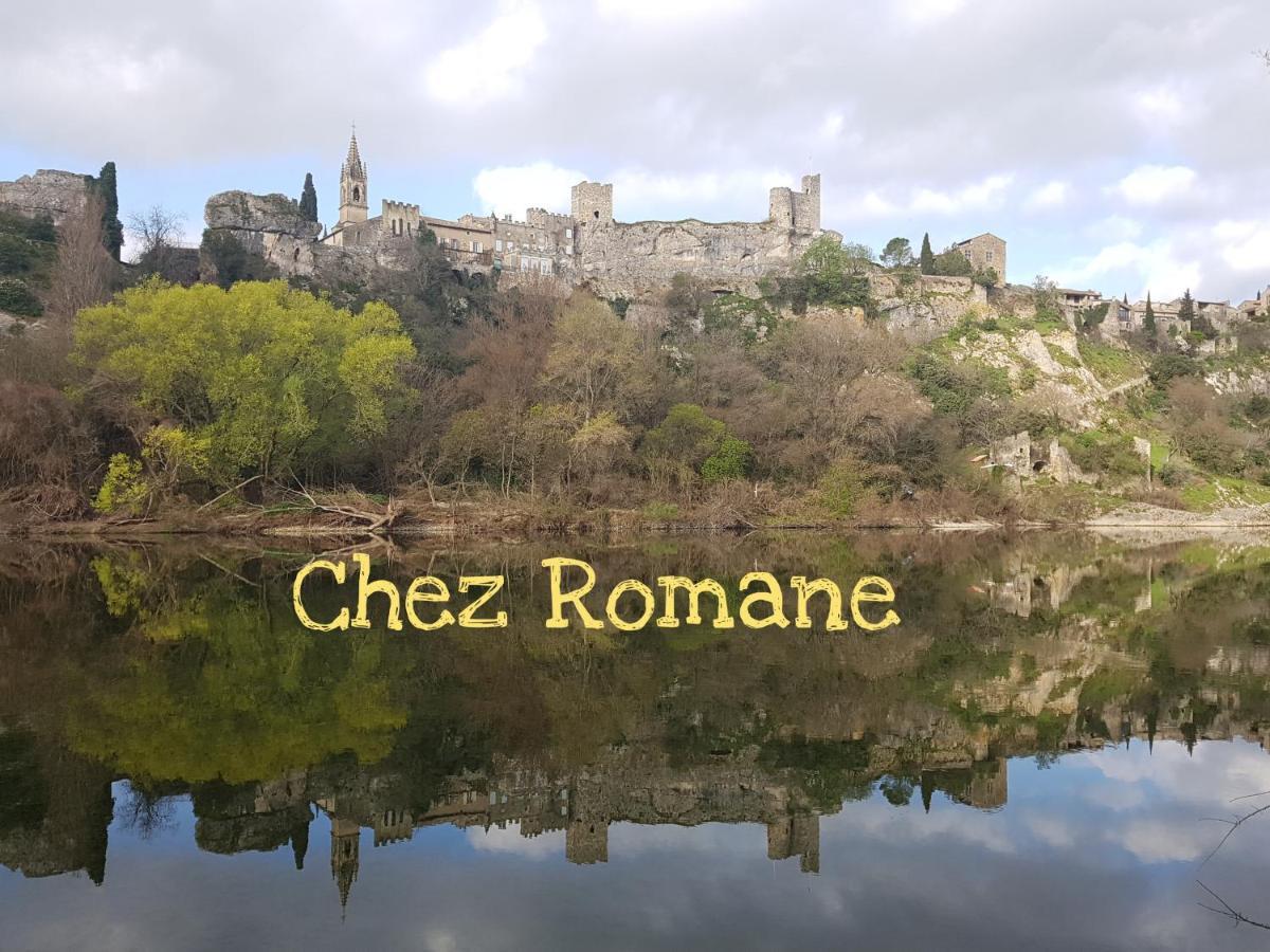Bienvenue Chez Romane Aigueze Bagian luar foto