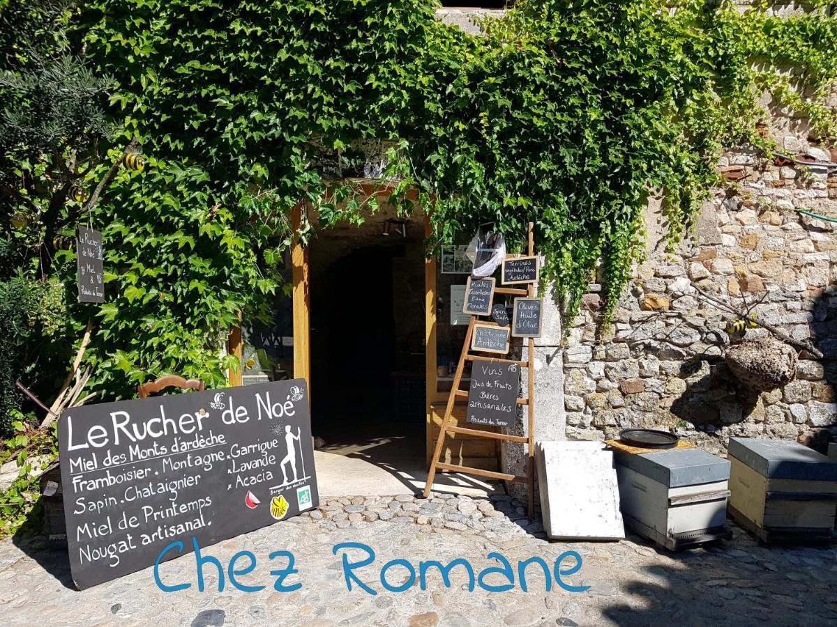 Bienvenue Chez Romane Aigueze Bagian luar foto
