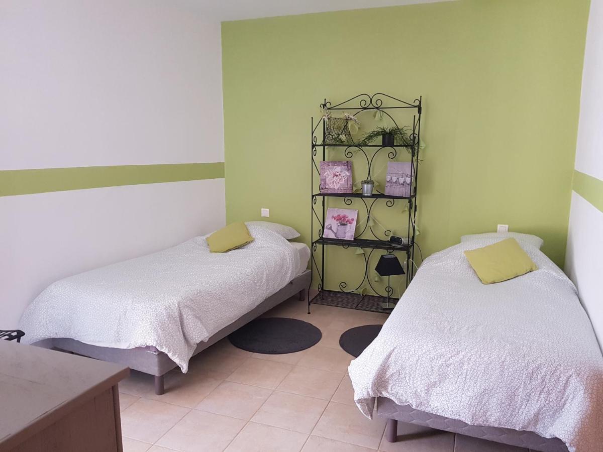 Bienvenue Chez Romane Aigueze Bagian luar foto